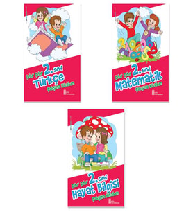 2. Sınıf Çıtır Çıtır Çalışma Kitabım 3'lü Set (Türkçe-Matematik-Hayat Bilgisi)