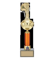 ODAK KUPA - Figürlü Kupalar - Briç Figürlü Kupalar FG-055 B - 42 cm