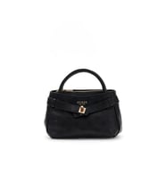 Guess Ella Logolu Küçük Kadın Siyah El Çantası HWPD9746760-BLO