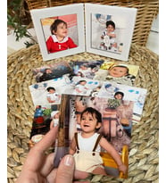 Bir İstanbul Fotoğraf 2'li 10x10 Fotoğraflı Çerçeve + 8 Adet 10x10 Baskı ( Orjinal Fuji Kart Fuji Banyolu Sistem - Solmaz Baskı)