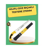 270 mm Düz Bıçaklı Bahçe Budama Testeresi Kılıflı