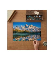 Sisli Dağlar - Manzara - Doğa Tasarımı 240 parça Ahşap Puzzle Ahşap Kutuda MP01436