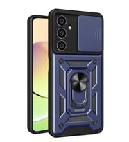 Durukar® Samsung Galaxy A05S Kılıf Pars Lens Yüzüklü Silikon - Lacivert