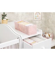 Baby Akordiyon Organizer Çekmece Düzenleyici Medium (pembe) - 04096
