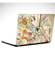 Şekiller Renkler Soyut Laptop Sticker 19 inch (40,5X27CM)
