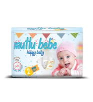 Mutlu Bebe Bebek Bezi 2 Numara - Mini 32 Adet