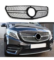 Mercedes Vito W447 Ön Panjur Krom/Siyah Diamond Kamerasız 15-20