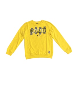 Fenerbahçe Lisanslı Çocuk Sarı Sweatshirt