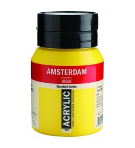 Talens Amsterdam Akrilik Boya 500 ml. 268 Azo Yellow Light 