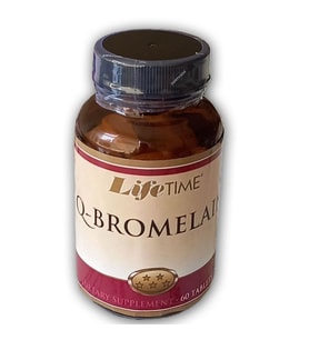 Life Time Q-Bromelain 60 Tablet