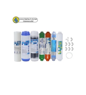 Purefer Açık kasa çift karbonlu Sertifikalı  7li mebransız  mineral +alkali+detox