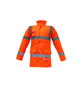 JUNIOR JN1012 Waterproof Fosforlu Oxford Parka Turuncu XXL beden