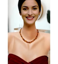 Hakiki Baltık Kehribarı Kolye 300-3