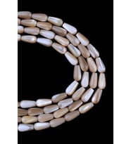 6X12 MM Damla Kesim Sedef Taşı Dizi - DZ3977