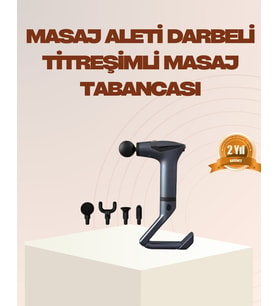 Northcity 3in1 Şarjlı Titreşimli Masaj Aleti Esneme Bantlı - Taşınabilir Vücut Rahatlatıcı