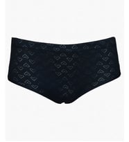 Malabadi Kadın 6 ' Lı Paket Yüksek Bel Jakarlı Cotton Slip 351 (Siyah)