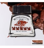 Winsor & Newton Drawing Ink Çizim Mürekkebi 441 Nut Brown 