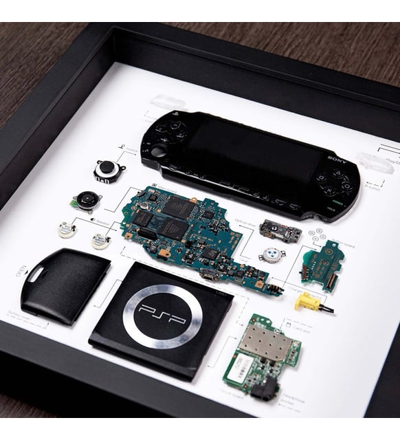 Ninastore Sony Psp 1000 Çerçeve Sanatı Lüks Hediye Ninastore