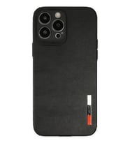 Durukar® iPhone 13 Pro Max Kılıf Loop Deri Silikon - Siyah