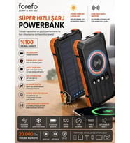 Kalemhane Süper Hızlı Şarj Powerbank 20.000 mAh Yüksek Kapasite