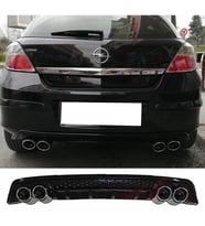 Opel Astra H Difüzör Lüx Tip İthal Ultra Parlak Siyah Difizör