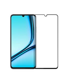 Realme C63 Uyumlu 5D Glass Temperli Cam Ekran Koruyucu (Siyah)