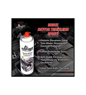 Ebrayn Susuz Motor Yıkama Ve Temizleme Spreyi Aerosol 500ml