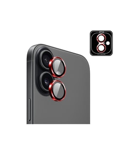 iPhone 17 için ProLENS Kamera Lens Koruyucu Alüminyum CD Çerçeveli, Kırılmaz Cam