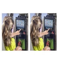 Koklea Home 2 ADET Araba Koltuk Arkası Şeffaf Koruyucu Kılıf Tablet Tutucu Stand Araç Içi Düzenleyici Organizer