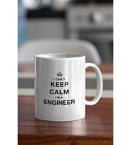 Mühendis I Can't Keep Calm I'm Engineer Hediyelik Baskılı Kupa Bardak