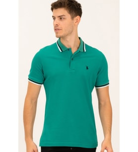 T8594 DEWBERRY ERKEK T-SHIRT-AÇIK YEŞİL