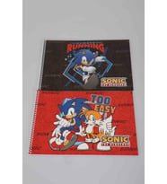 LİSANSLI SONIC RESİM DEFTERİ (Mavi)