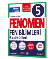 FENOMEN 5.SINIF FEN BİLİMLERİ FASİKÜL SETİ (6 FASİKÜL)