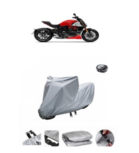 Ducati Diavel 1260  Su Geçirmez Motosiklet Brandası ARKA ÇANTA UYUMLU