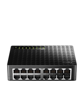 CUDY FS1016D 16 Port 10/100 Yönetilemez Desktop Plastik Kasa Switch