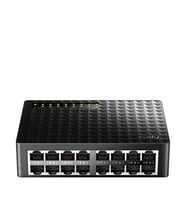 CUDY FS1016D 16 Port 10/100 Yönetilemez Desktop Plastik Kasa Switch