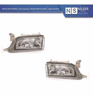 Toyota Markasına Uygun Corolla AE101 Ön Far Lambası Sağ Sol Takım 1993-1997