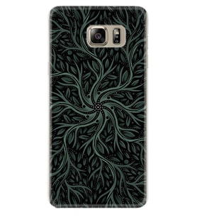Samsung S7 Edge S20 Fe Plus Ultra S21 S22 Kılıf Desenli Silikon Sarmaşıklar 1675