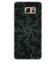 Samsung S7 Edge S20 Fe Plus Ultra S21 S22 Kılıf Desenli Silikon Sarmaşıklar 1675