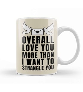 Sarcasm Funny Quote Valentine's Day,For Lover Or Boyfriend, Girlfriend Kupa Bardak Porselen