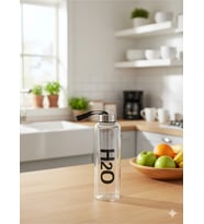 H2o Metal Kapaklı Matara 500 Ml Beyaz