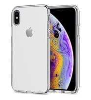 Apple iPhone XS Max 6.5 Kılıf Şeffaf Silikon Hibrit Case (Renksiz)