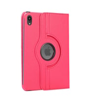 Lexroo iPad Mini 2021 (6.Nesil) Dönebilen Standlı Kılıf - Pembe Koyu