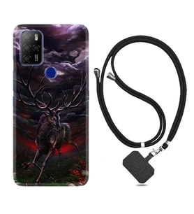 Omix X300 X500 X400 X600 X700 Kılıf Boyun Askılı Silikon Dark Deer 1786
