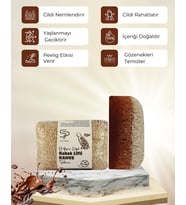 Pure and Shine EL YAPIMI DOĞAL KABAK LİFLİ KAHVE SABUNU