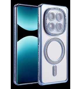 Redmi Note 15 Pro 5G Joke Simli Magneticsafe Kılıf - Mavi