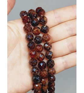Lal (Granat) (Garnet) Taşı Royal Quality Faset Kesim Dizi 10mm (52914)
