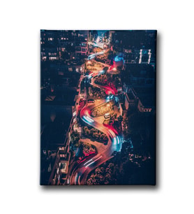 Şehir Işıkları  Canvas Tablo ŞHD109