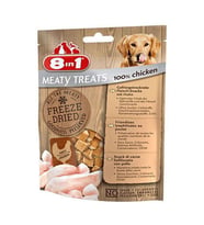 8 in 1 Freeze Dried Tahılsız Kurutulmuş Tavuk ve Havuçlu Köpek Ödül Maması 50 Gr