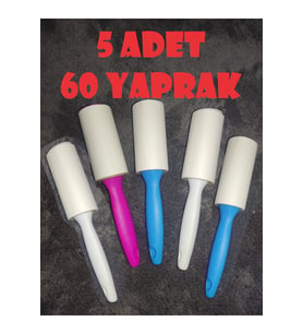 5 Adet Kıl Tüy Toplayıcı Rulo (30MT)